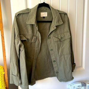 Green jacket utility heavy duty size L